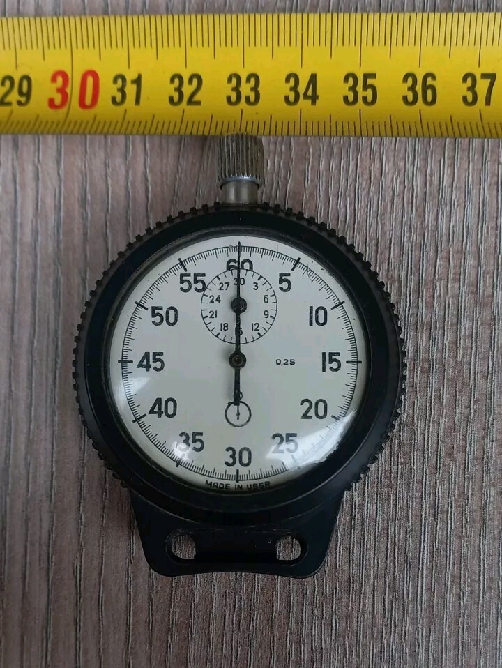 Soviet Russian USSR SPORT Stopwatch  mechanical Zlatoust Working Vintage