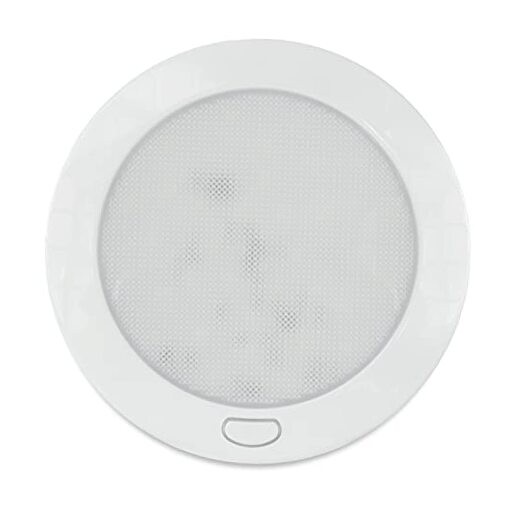 12Volt LED Panel Light with Switch - 5" 5inch, Dimmer Switch, Warm White Light