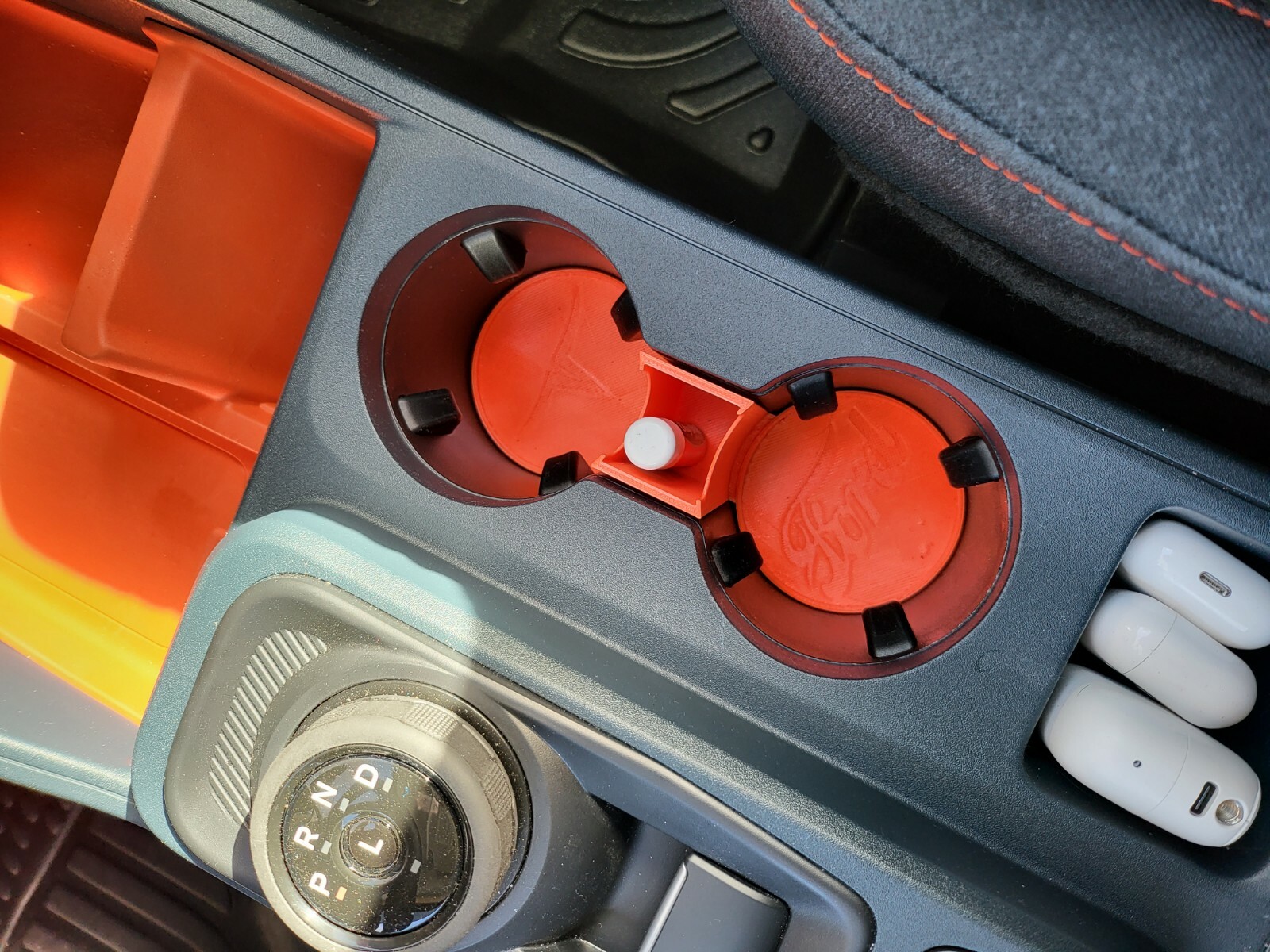 Ford Maverick 2022 Cup Holder Insert Trim cubby with ford & maverick logo