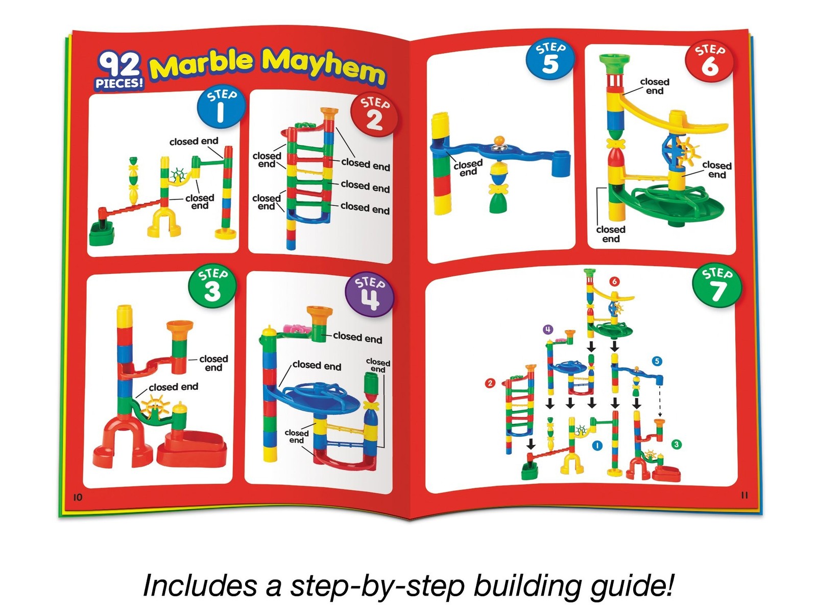 Lakeshore Super-Fun Marble Run - 116-Piece Set