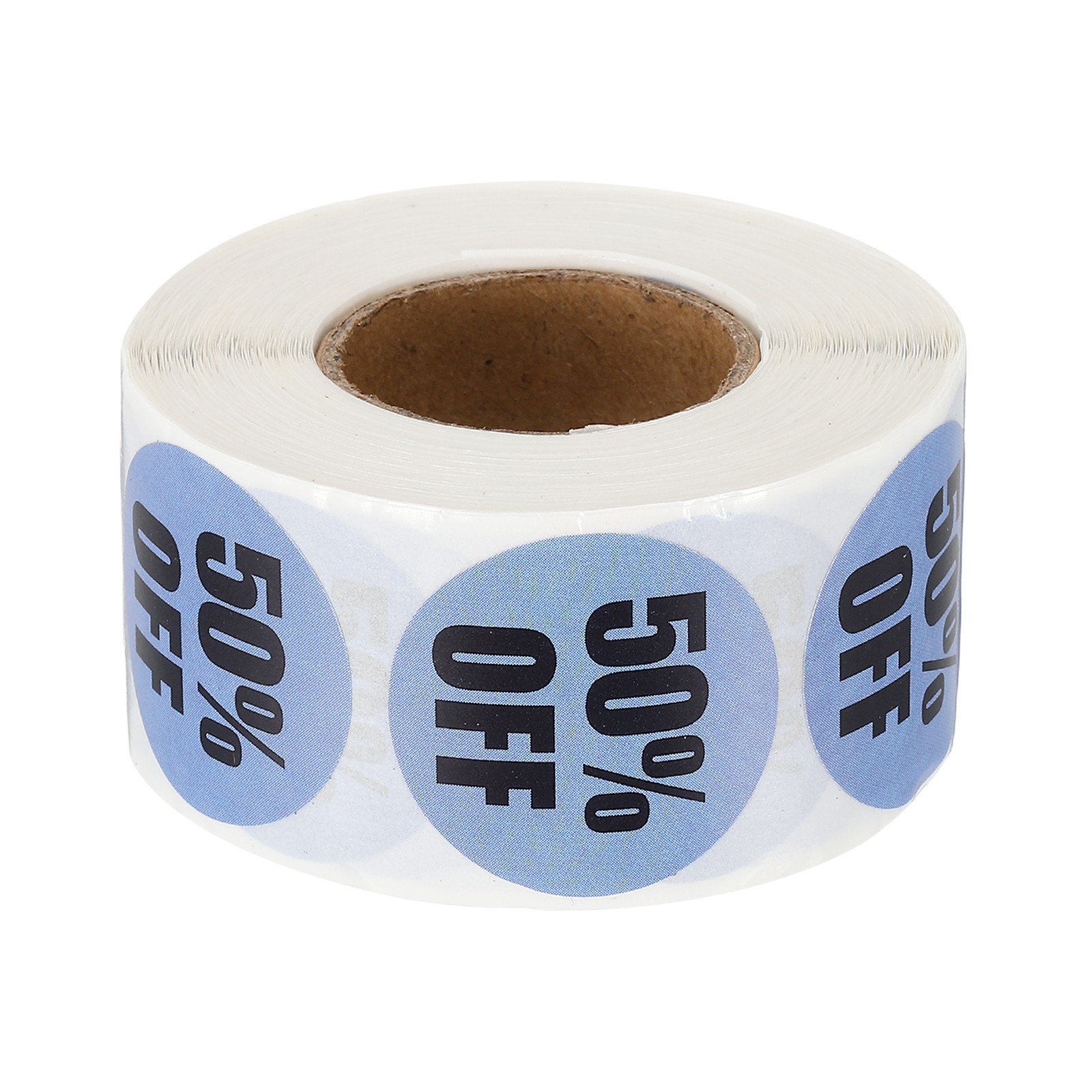 500 Pcs 50% Off Stickers for Retail for Shops, Purple