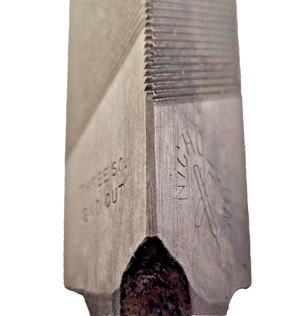 8" Triangular File 16069N Nicholson Second Double Cut Three Square 3 Square