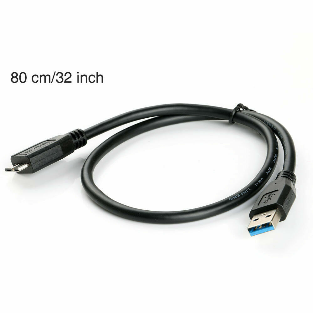 USB 3.0 Cable Western Digital WD My Book Essential 4TB External Hard Drive Black