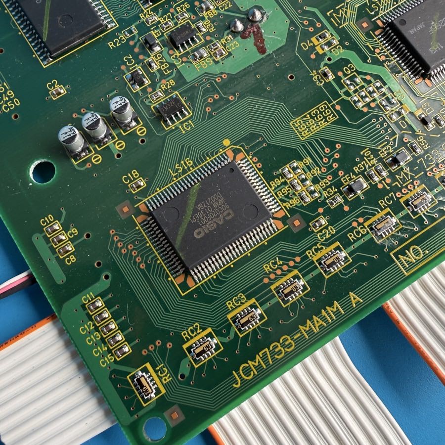 CASIO WK-1800 Keyboard Part: Main Processor Motherboard PCB [JCM733-MA1M]