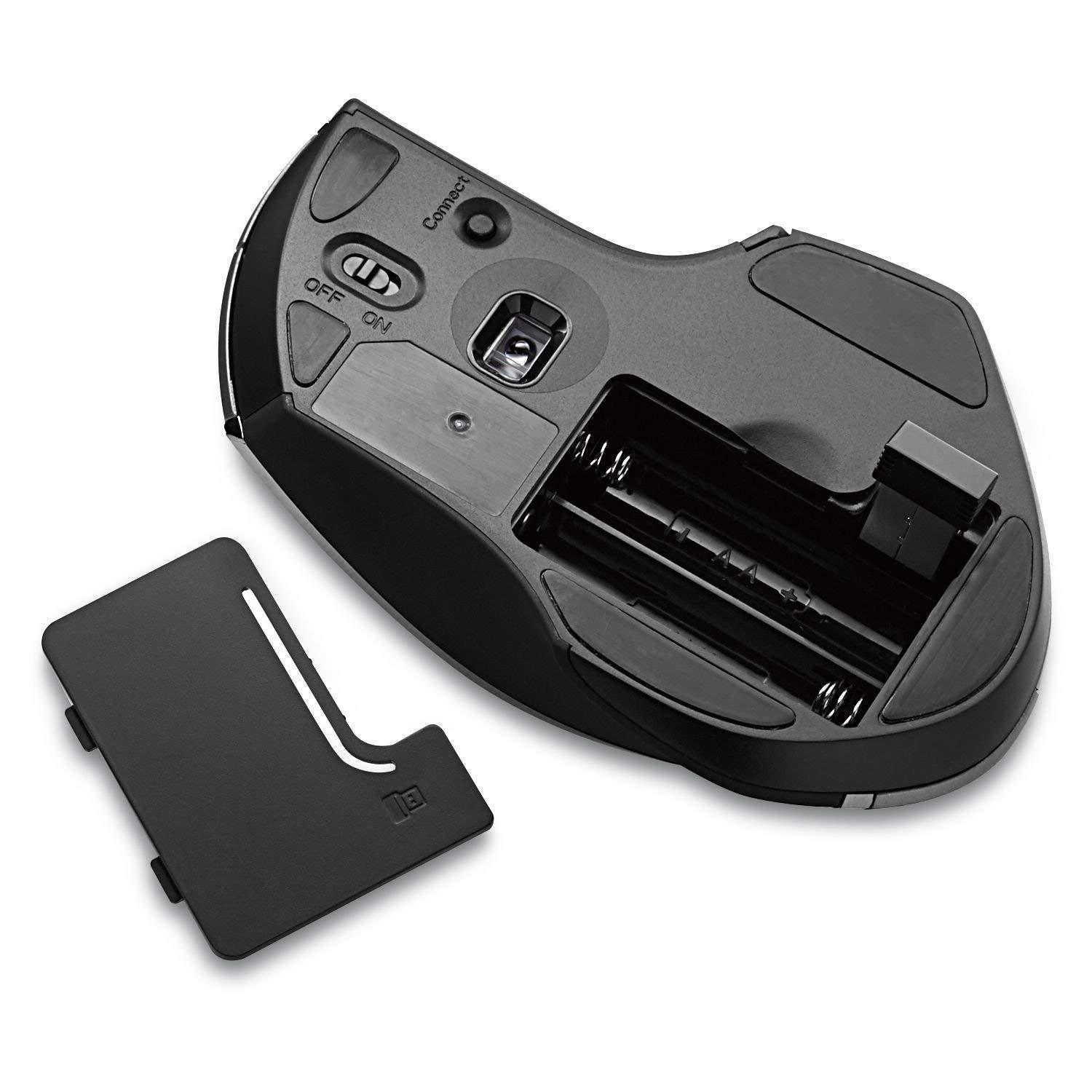 BLUE Verbatim Wireless 8-Button Mouse for Mac Windows Desktop PC Laptop Gaming