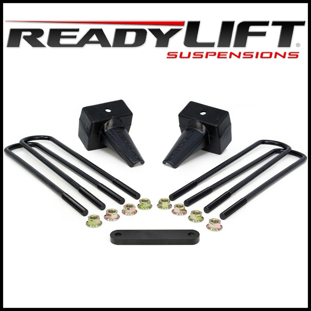 ReadyLift 5" Rear Block Kit fits 1999-2010 Ford F-250 F-350 w/ 2pc Drive Shaft