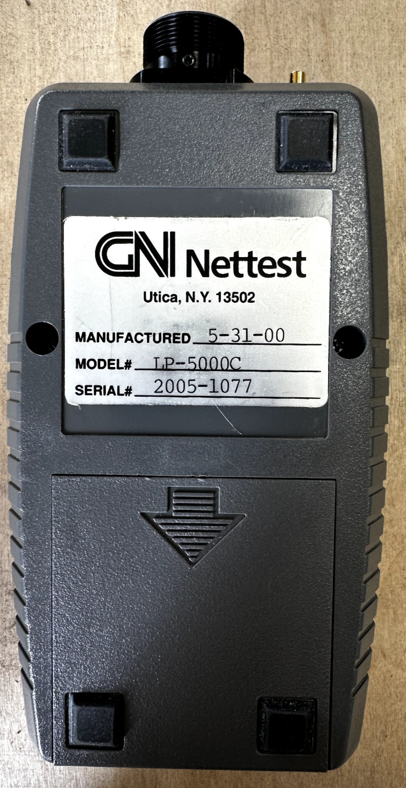 GN Nettest LP-5000C Fiber Optic Power Meter *W/ CASE*