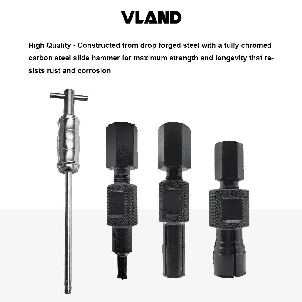9PCS Inner Bearing Puller Remover Blind Hole Slide Hammer Internal Kit 8mm-32mm