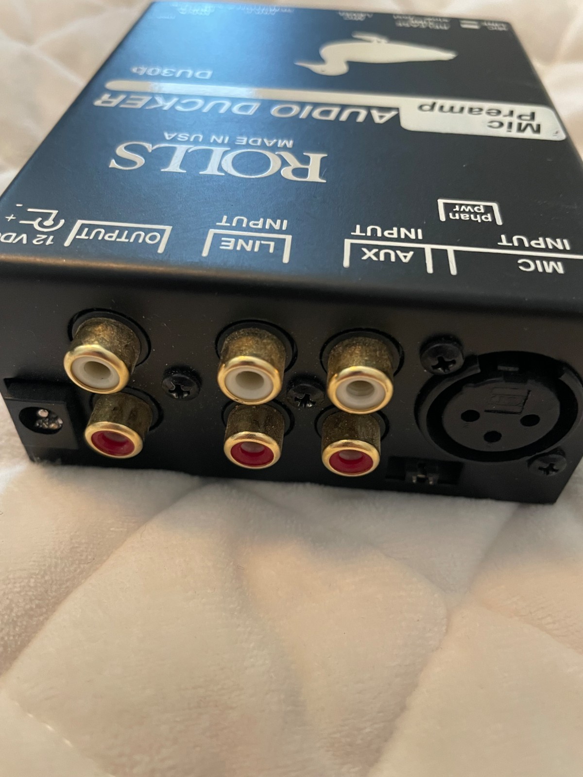 Rolls DU30b Audio Ducker with Microphone Preamp