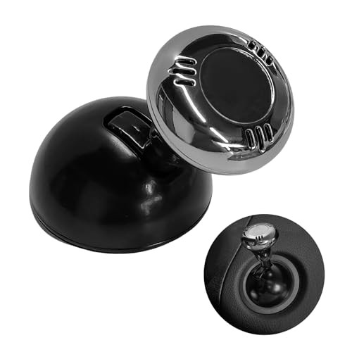 Joystick Car Push Start Button Cover, Metal Car Starter Engine Start Stop Black