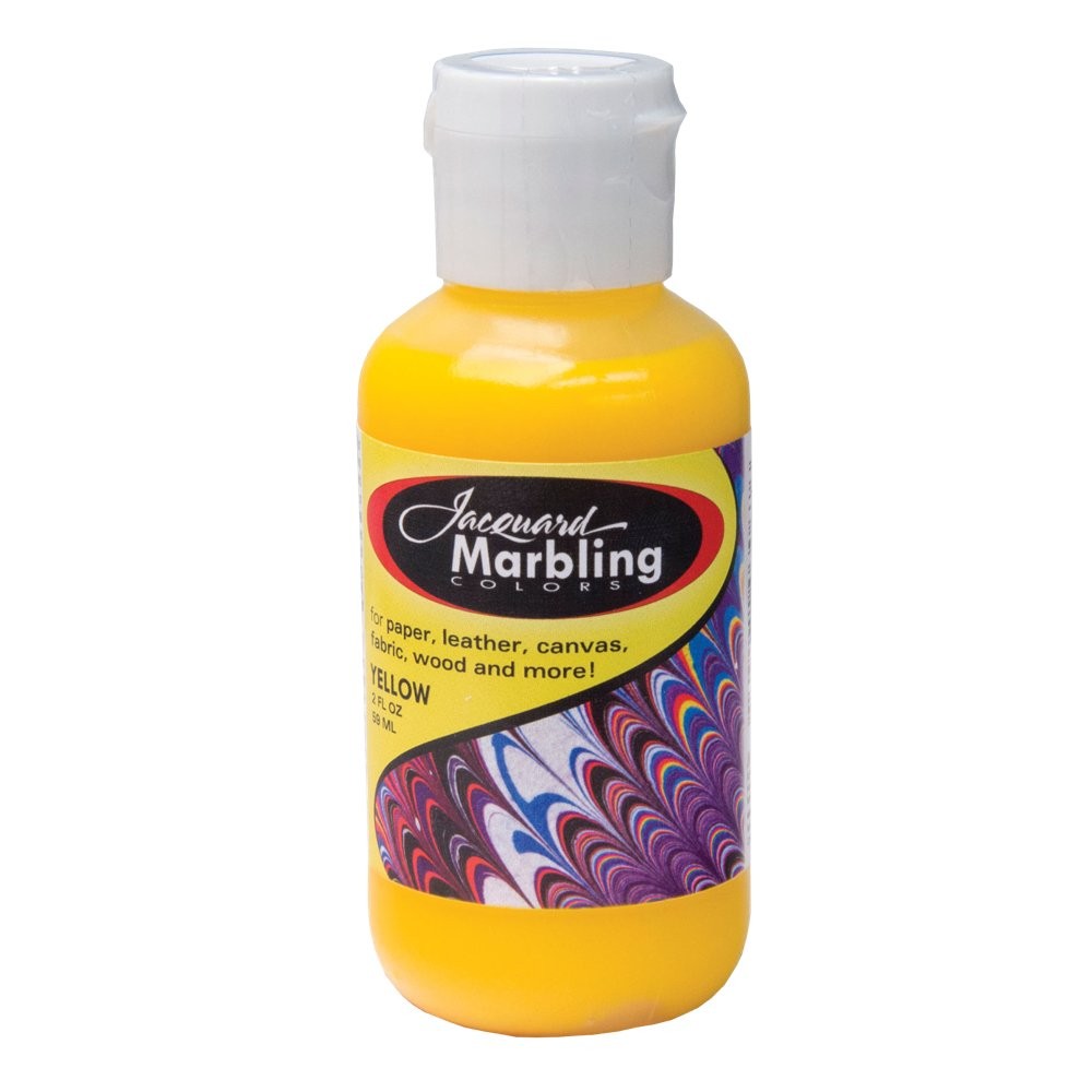 Jaquard Marbling Color Yellow, 2 oz