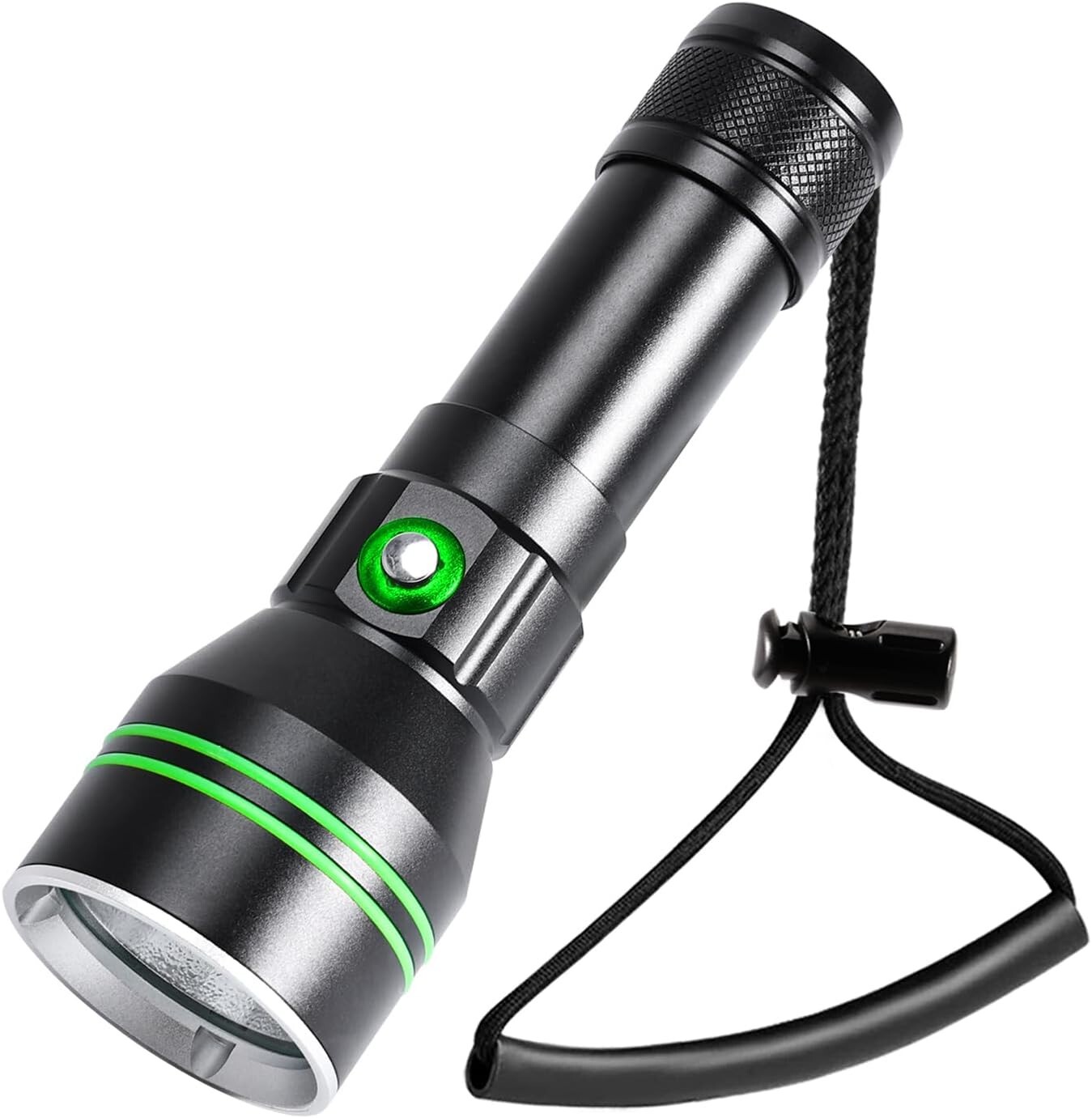 5000 Lumen Scuba Diving Flashlight - Waterproof Dive Torch for Night Adventures