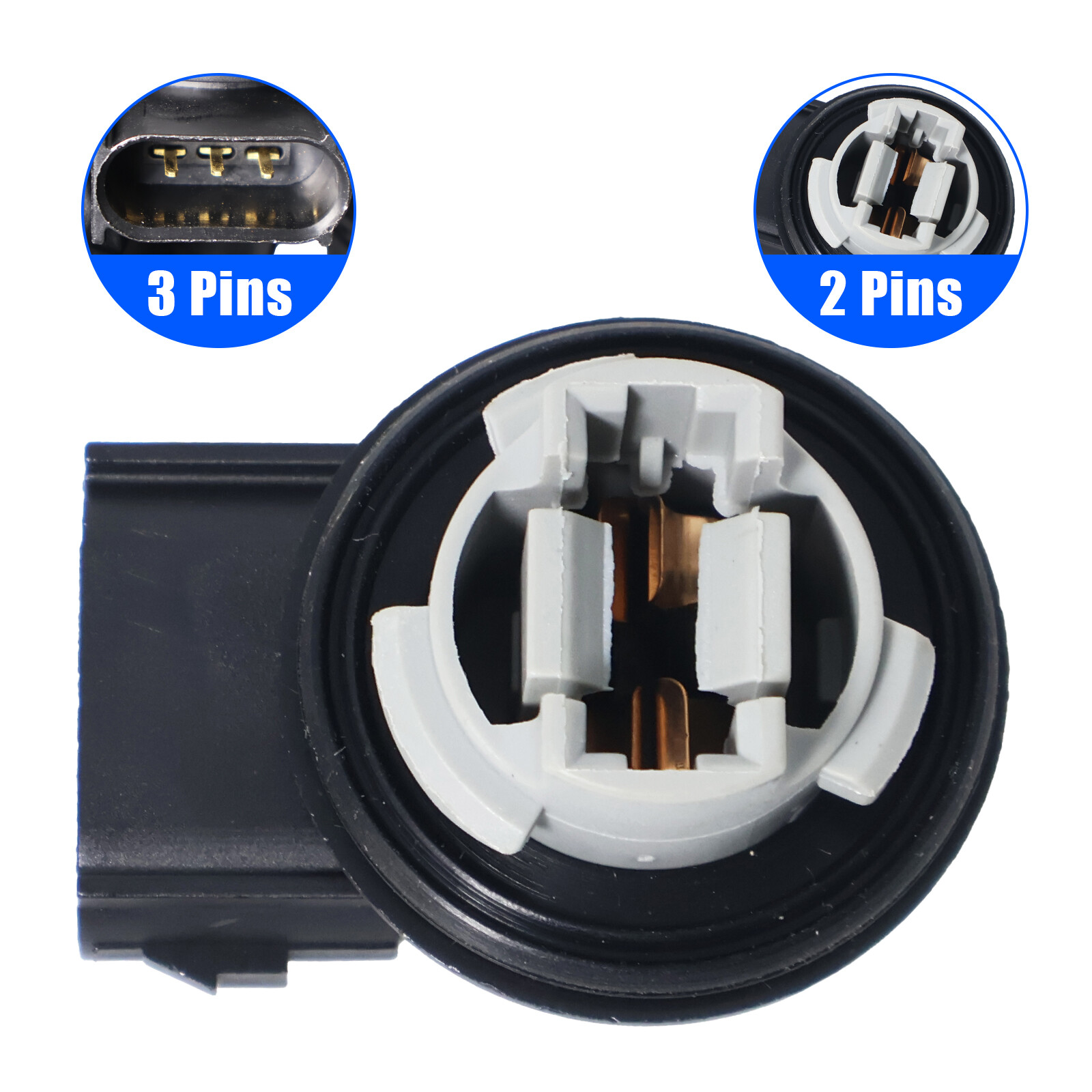Turn Signal Light Bulb Socket Front Tail Lamp Holder For Ford 2U5Z13411DA