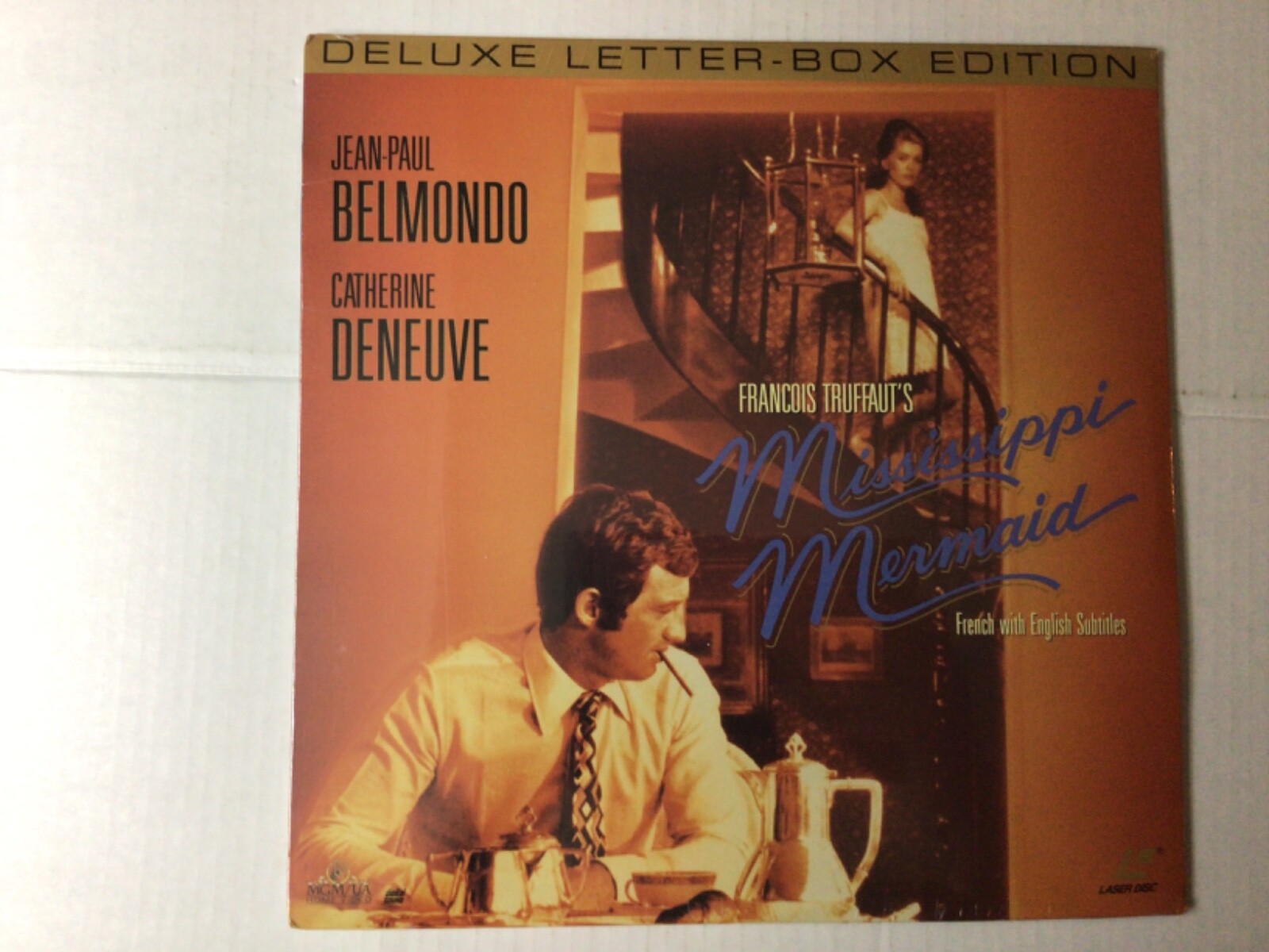 MISSISSIPPI MERMAID - Catherine Deneuve - LASERDISC - Brand New Factory Sealed!