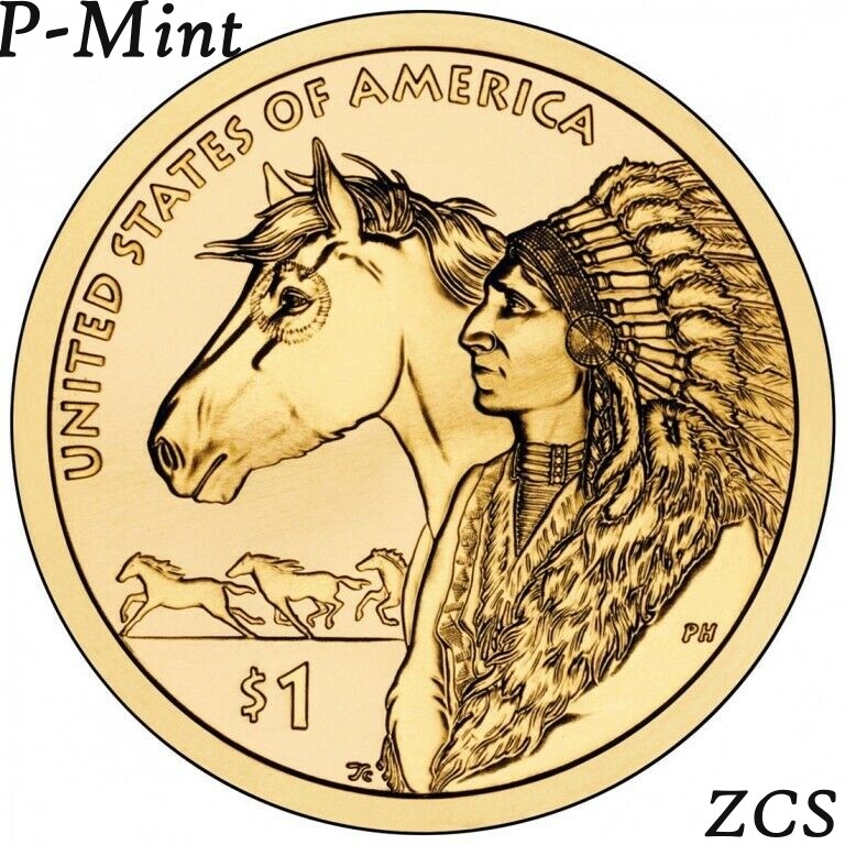 2012 Philadelphia Native American Indian Sacagawea Dollar Coin U.S. Mint Roll