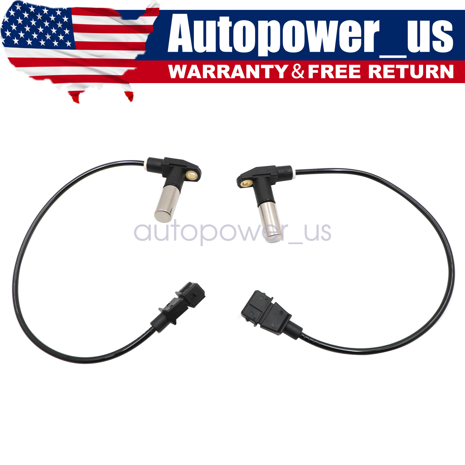 For Porsche 924 944 968 2X Crankshaft Position Reference Mark Crank Speed Sensor
