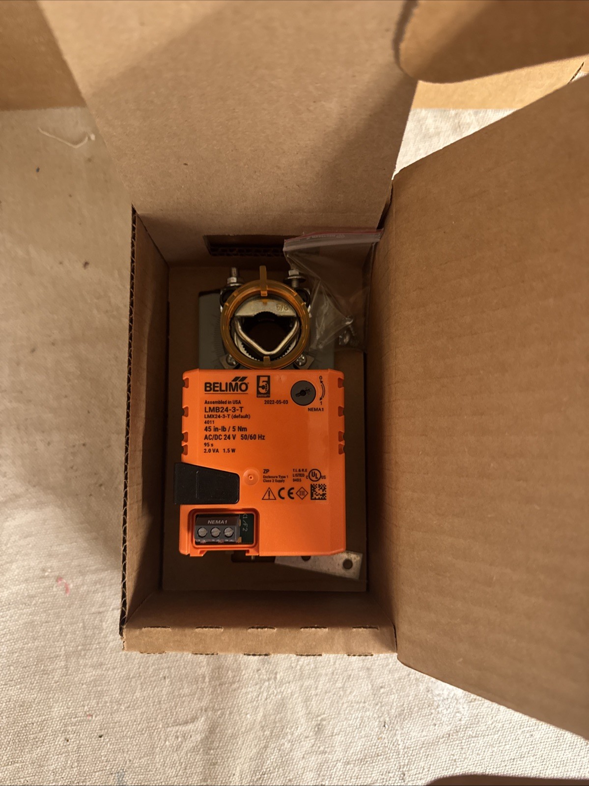 Belimo LMB24-3-T Control Damper Actuator