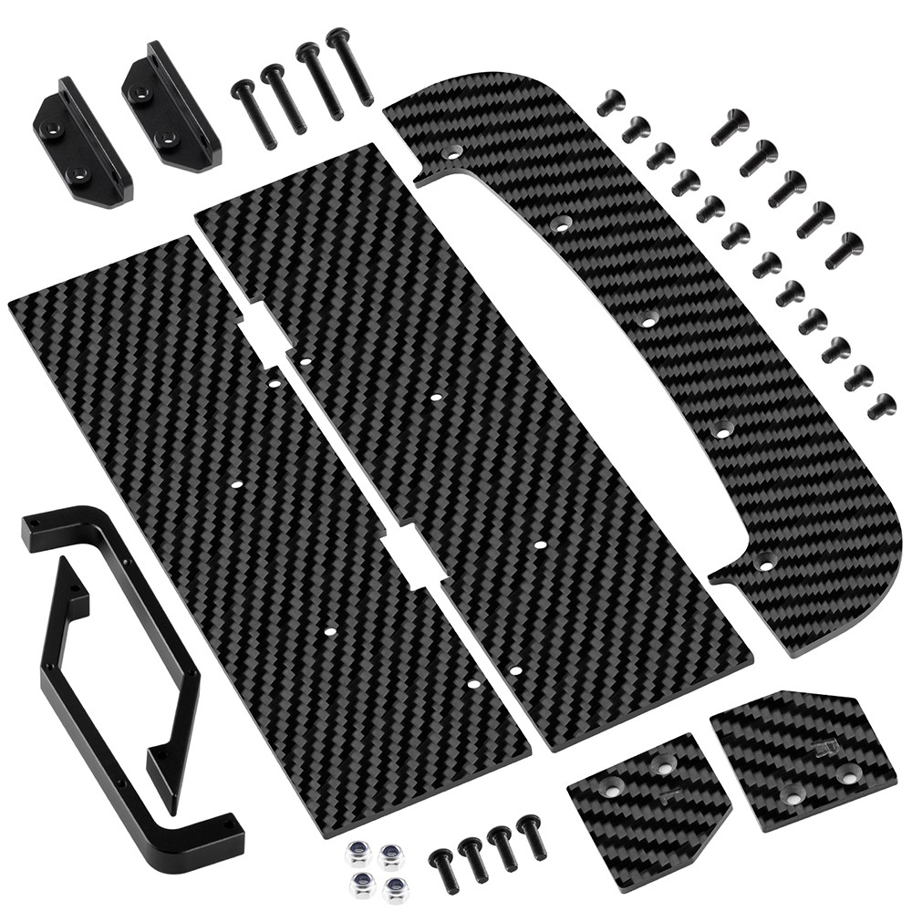 1 Set Carbon Fiber Aero Panels Kit for Arrma 1/8 Infraction BLX 3S Upgrade Parts