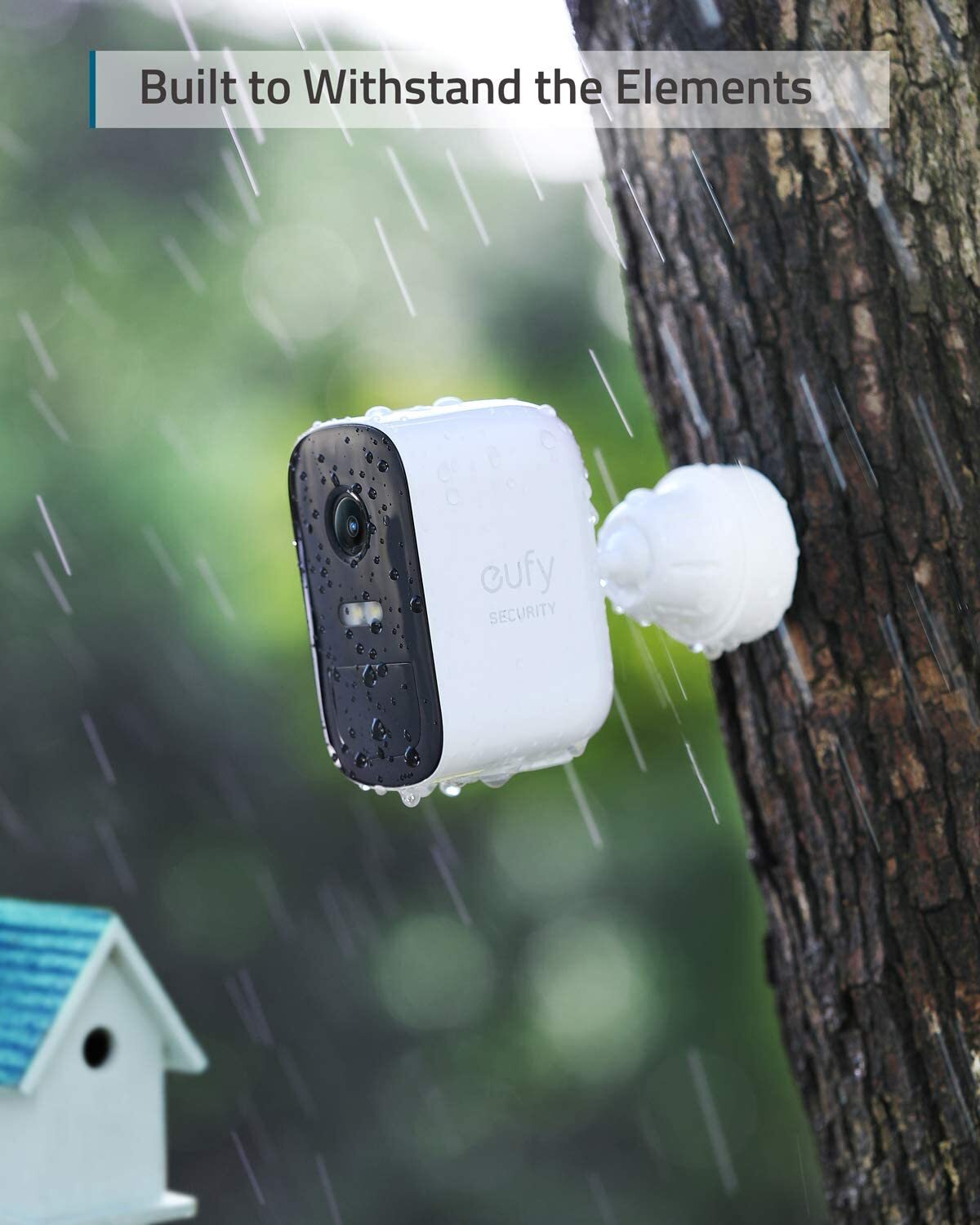eufy security 2C Pro 2-Cam Kit Wireless Home Security System Night Vision 2K