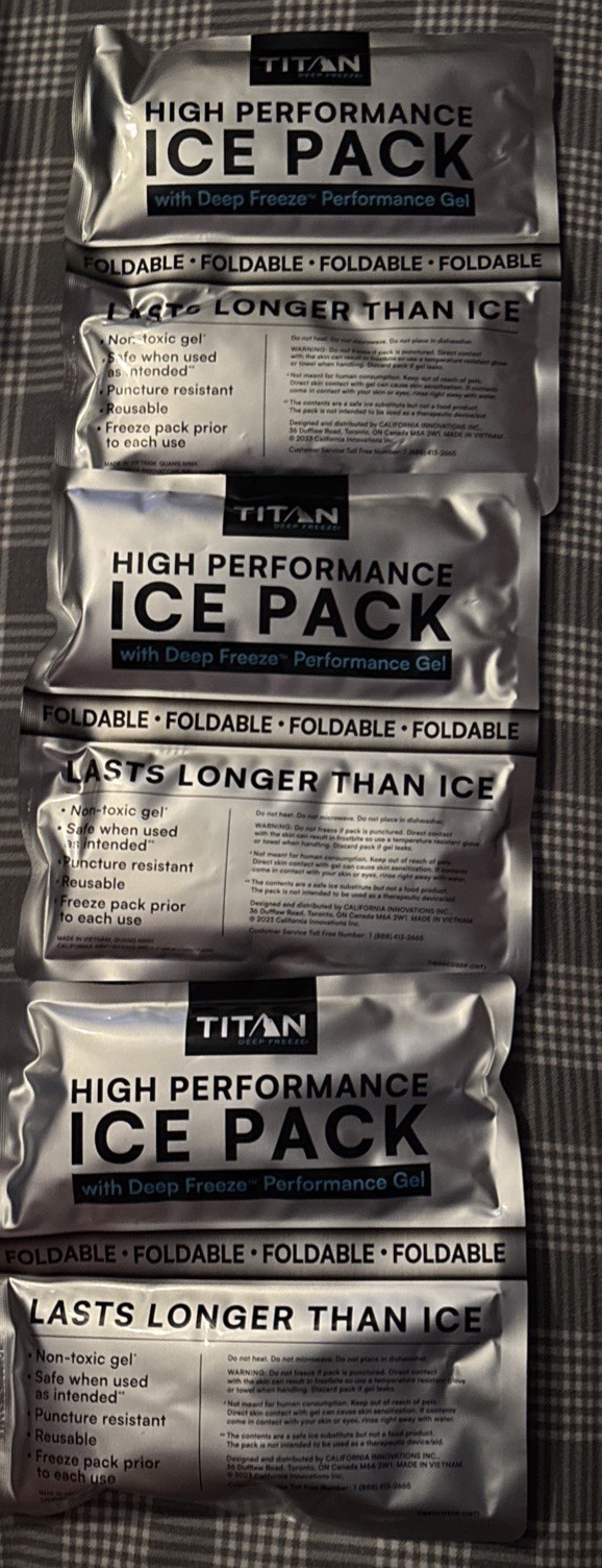 3 - Titan - Deep Freeze Ice Performance Gel -  High-Performance Cold Blocks