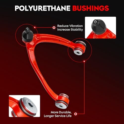 2 PCS Front Upper Control Arm Kit w/Ball Joint 2 pcs Front Upper Control Arm