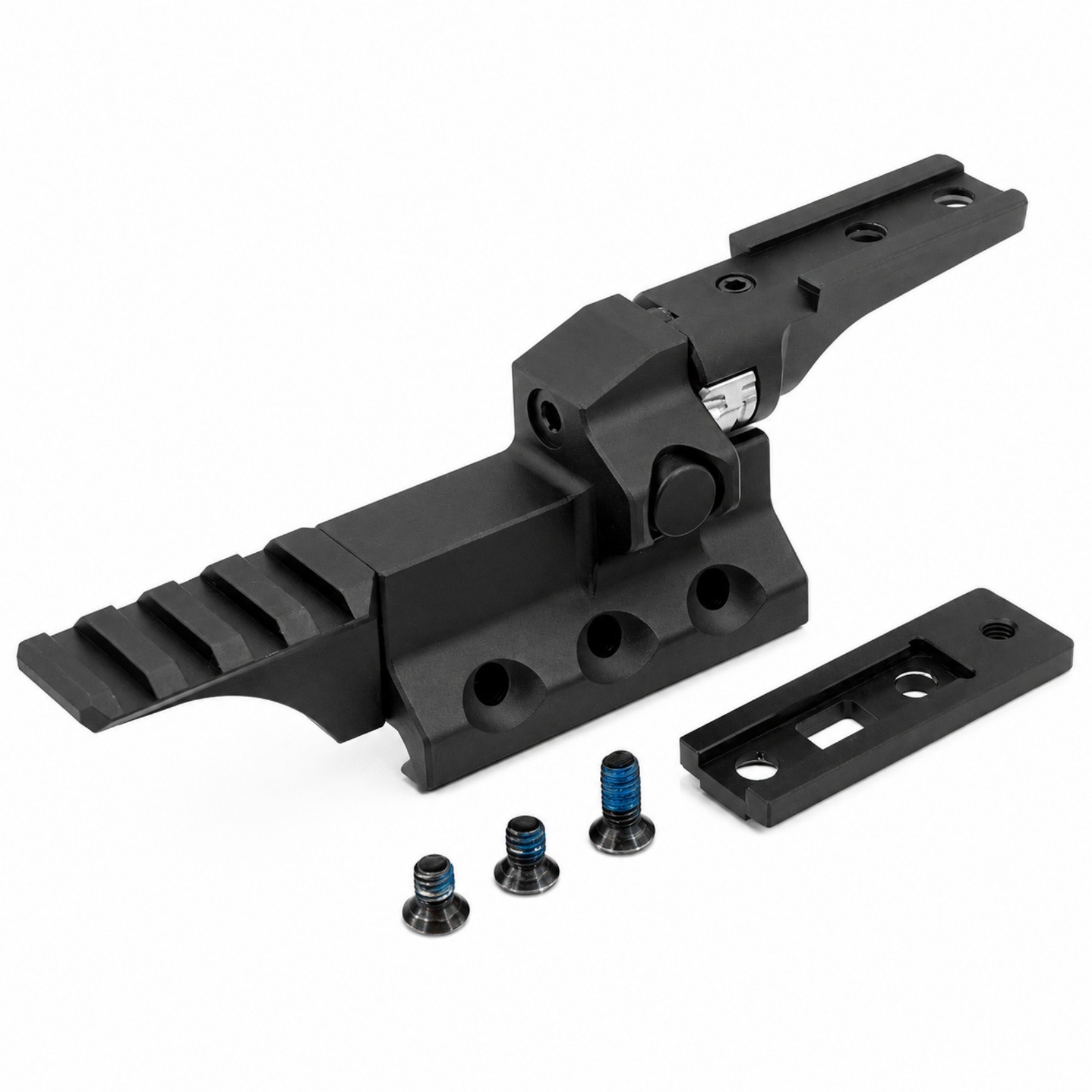 2.25" Flip Mount for G33 G43 Magnifier CNC Aluminum RDF Riser Base