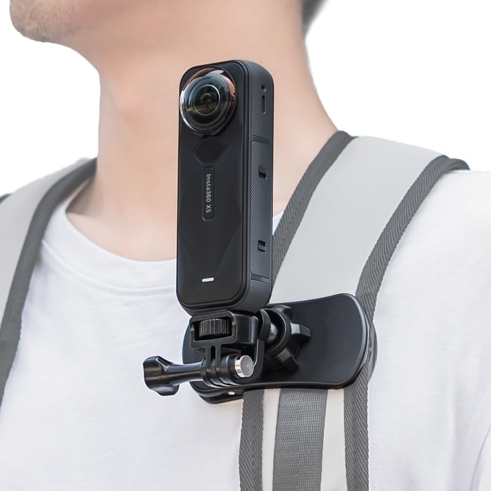 Lightweight 1/4" Quick Release Backpack Camera Mount - Effortless Filming