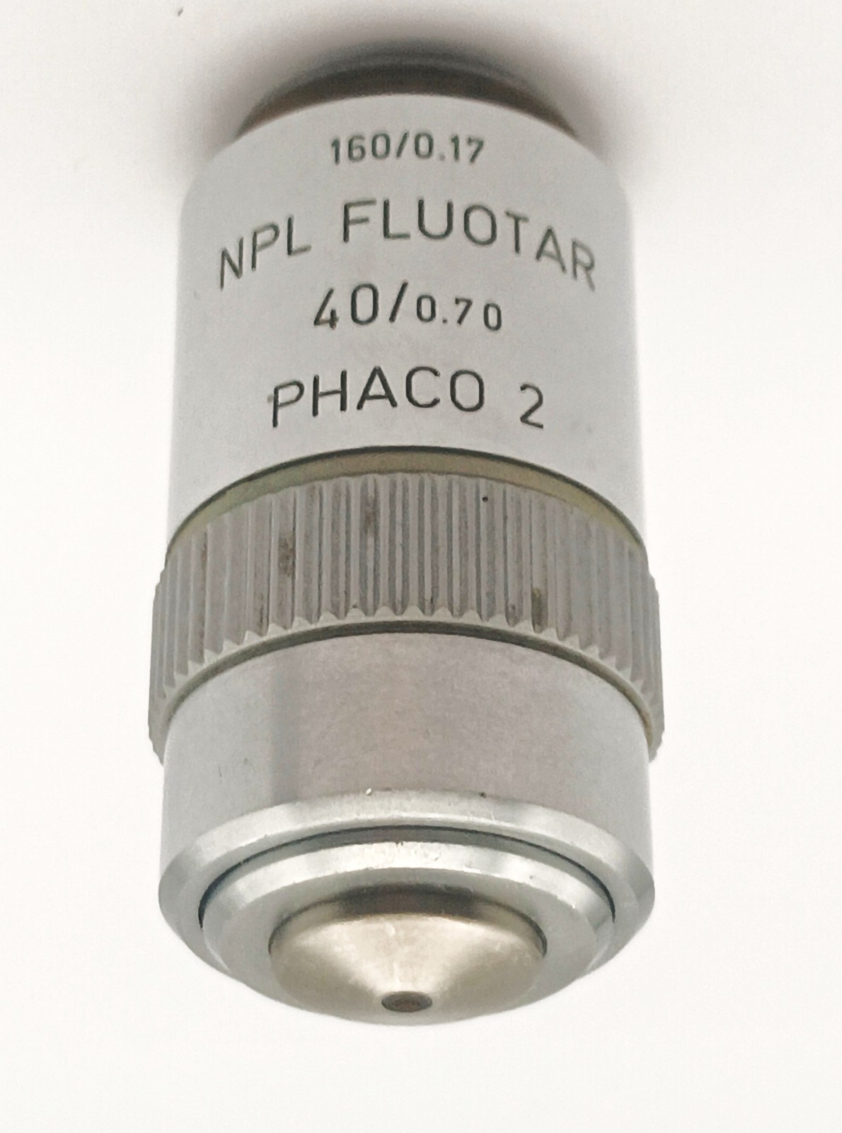 Leitz Wetzlar Phase Contrast Objective NPL FLUOTAR  PHACO 2  40x/0.70 *160/0.17