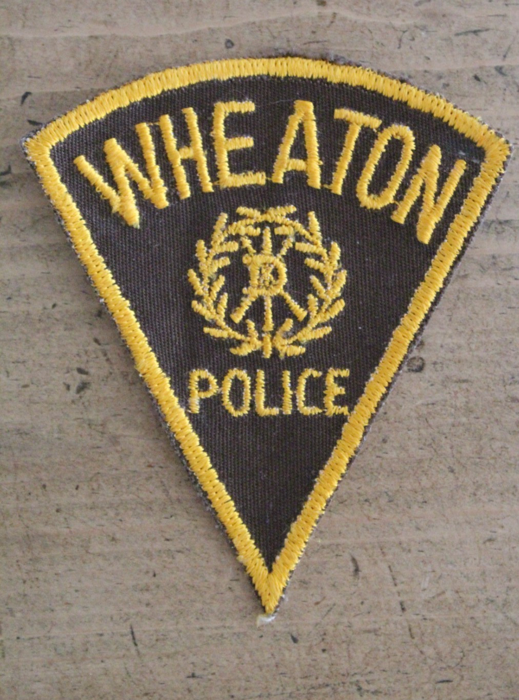Wheaton Illinois Police Department Shoulder Uniform Patch NEW UNUSED
