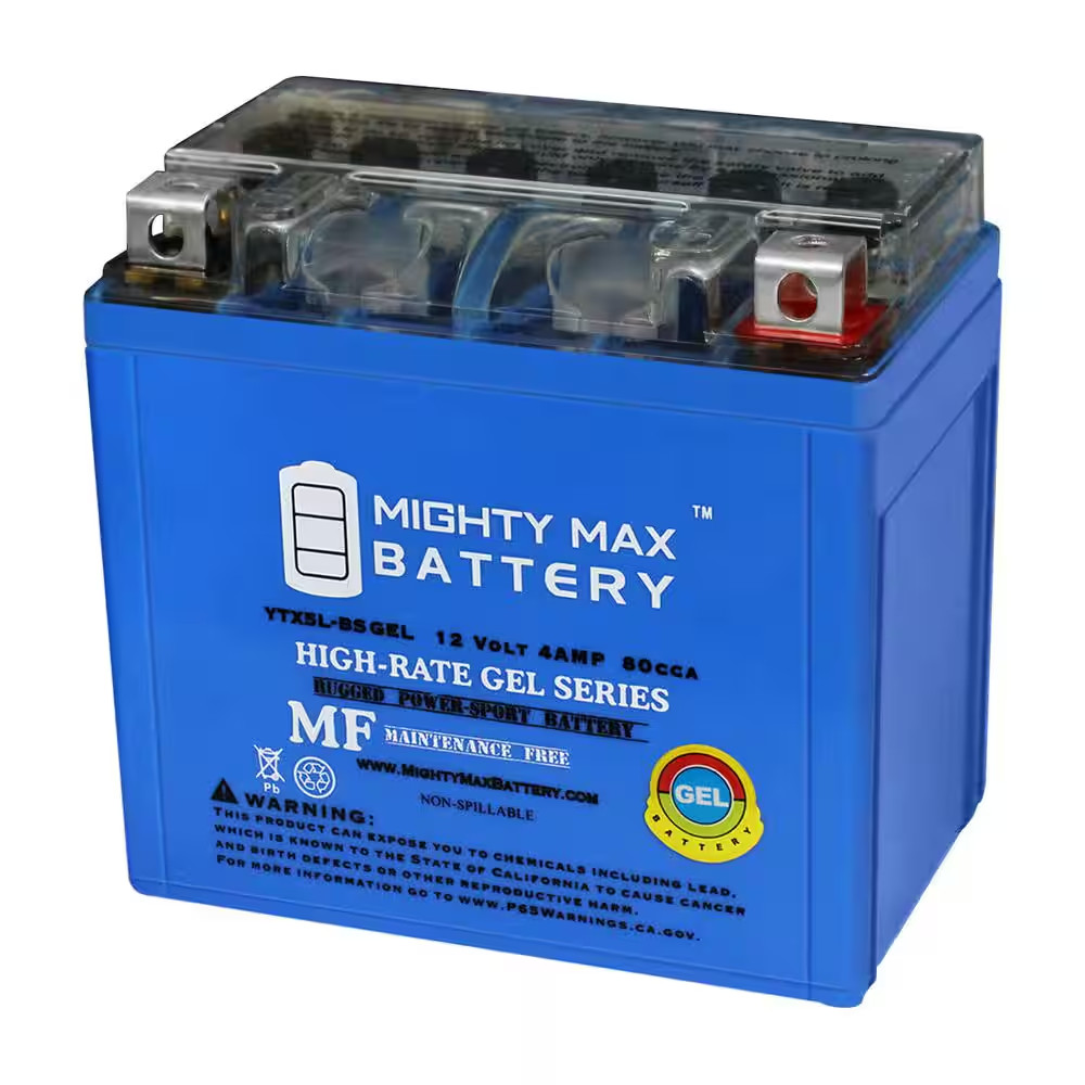 YTX5L-BS GEL MOTORCYCLE SCOOTER BATTERY for MG5L-BS