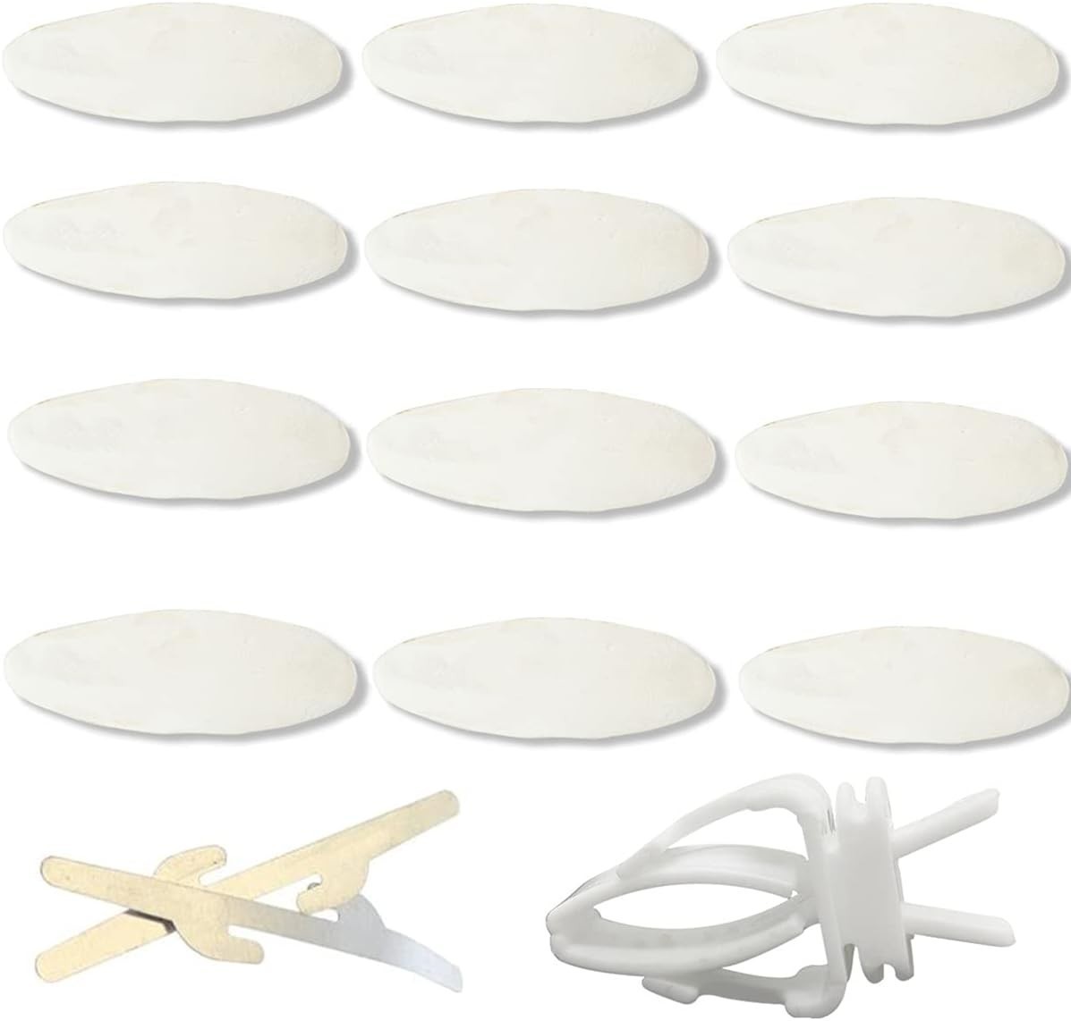 3.5"-4" Cuttlebone Birds Parakeets Cuddle Bone W/ Metal Clip Cuttlefish Bone