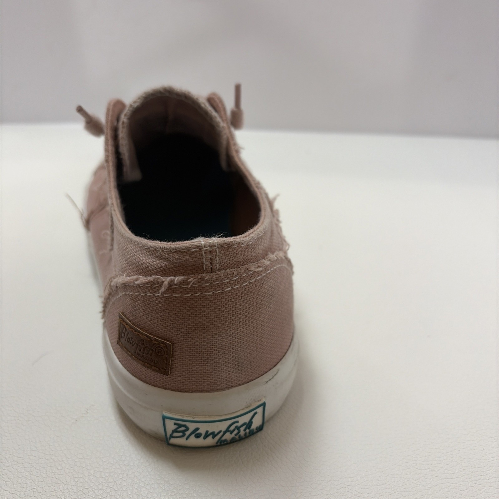Blowfish Maxie Women's Shoes Size 9 Dirty Pink Smoked Canvas W/Box