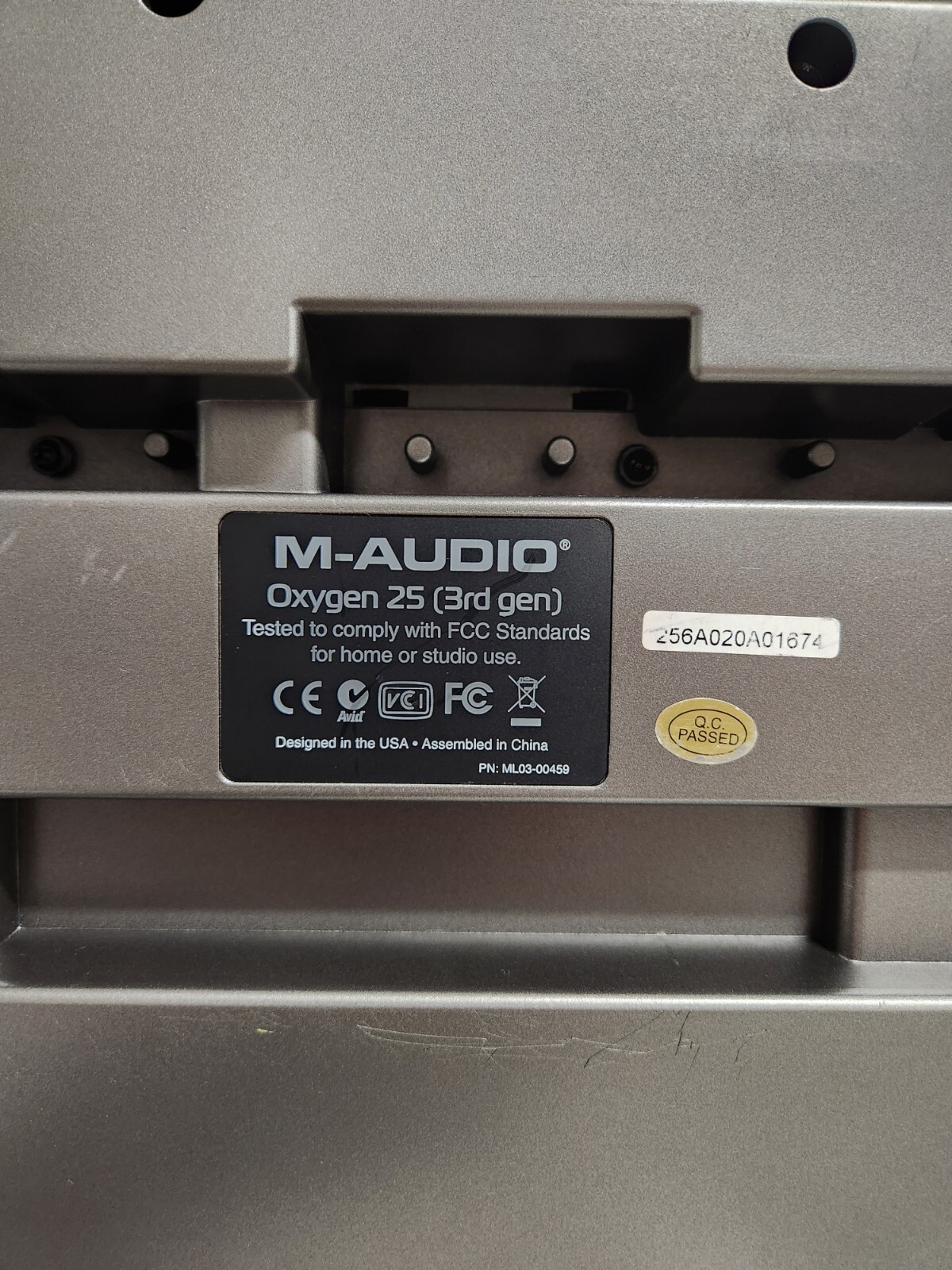 M-Audio Oxygen 25 USB Keyboard 3rd Gen