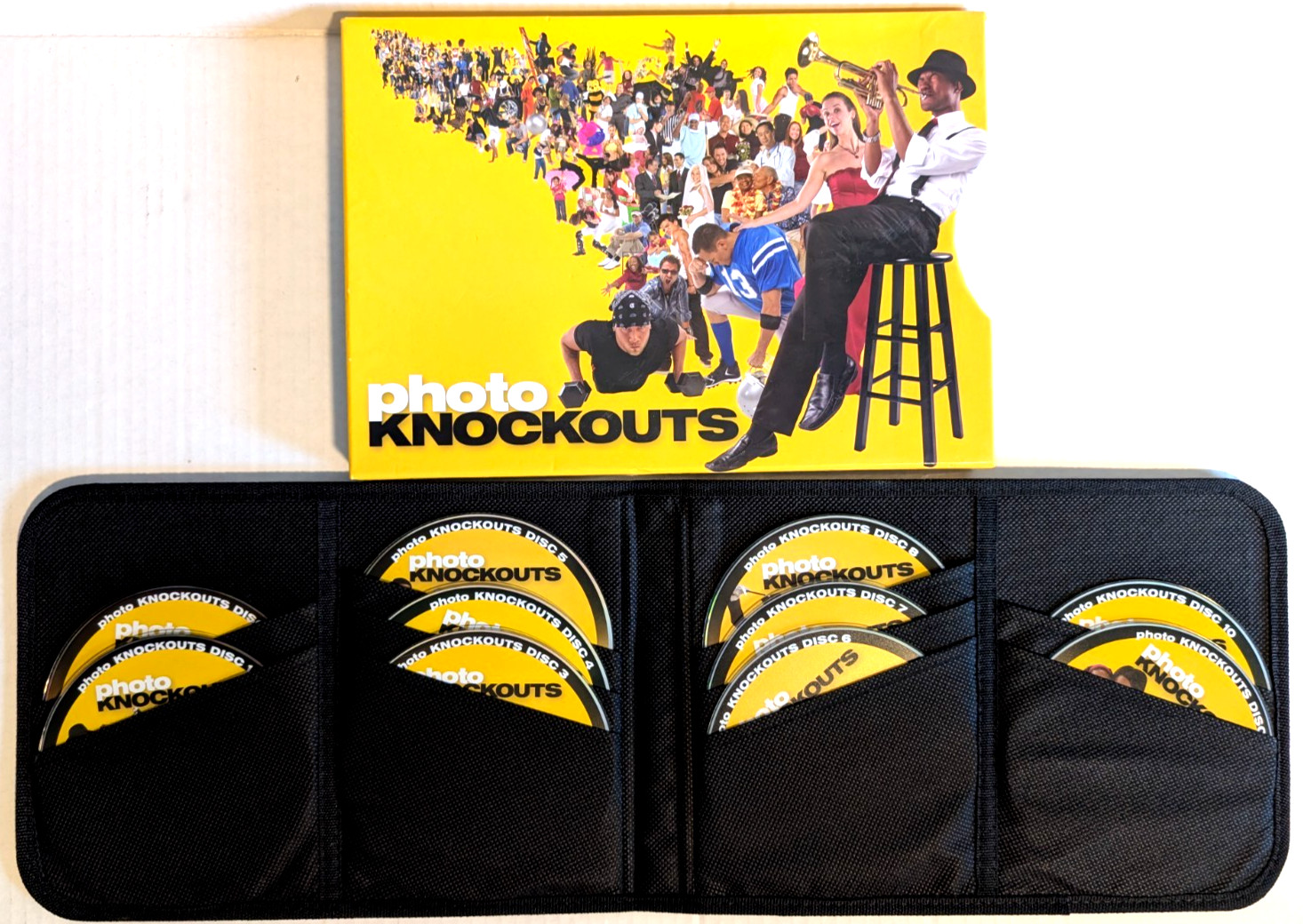 Digital Juice Photo Knockouts 10 Disc DVD Set - High Resolution Cutout Images