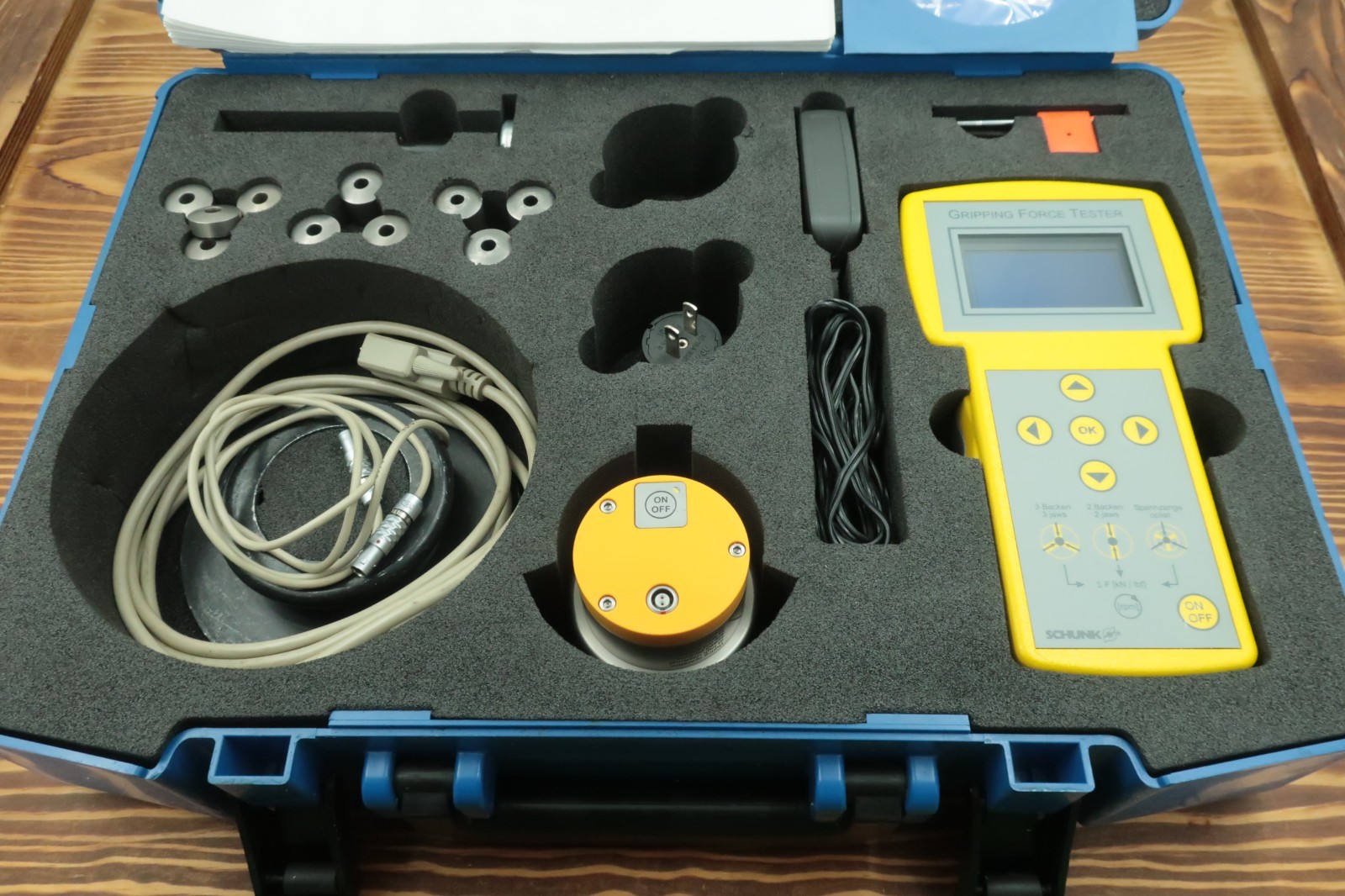 Schunk GFT Chuck Clamping Gripping Force Tester with M3 Measuring Head