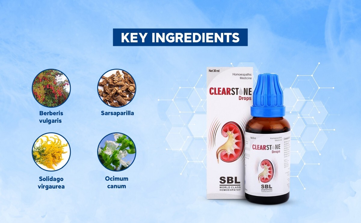 SBL Clearstone Drops 30ml x 5 | Kidney Stone Relief | 5-Yr Exp | Free Ship