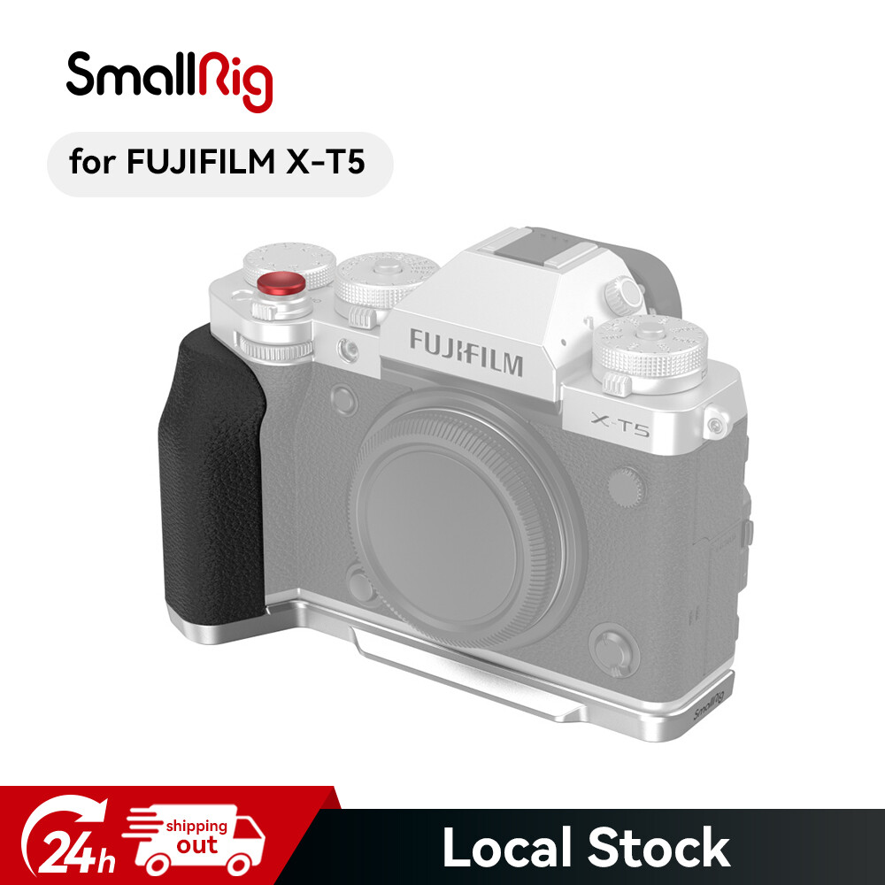 SmallRig X-T5 Handgrip L-Shape Grip for FUJIFILM X-T5 Camera,Quick Release-4316