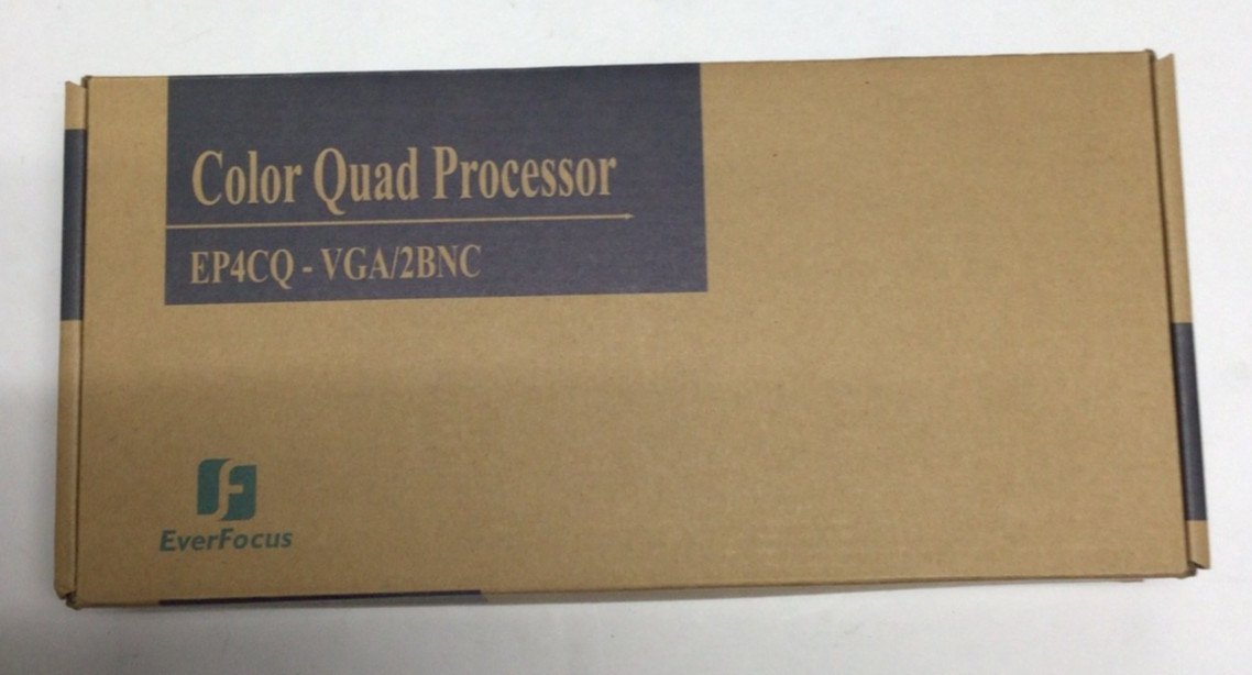 EVERFOCUS EP4CQ-VGA/2BNC - Color Quad Processor