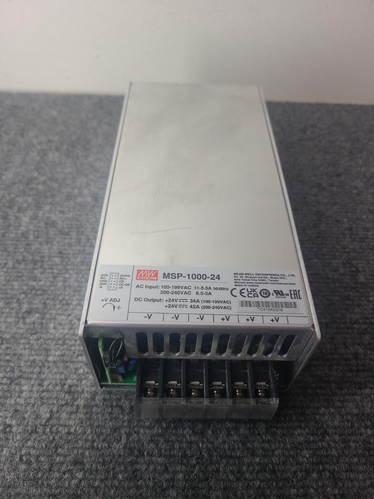 Mean Well MSP 1000W 24V 42A Switching Power Supply AC/DC MSP-1000-24