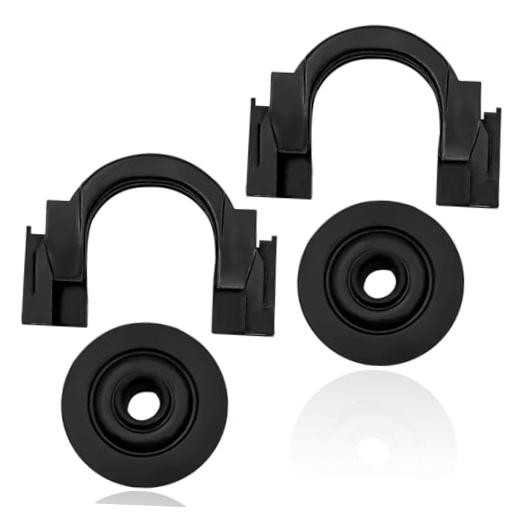 2 sets of Upper Radiator Mount Bracket and Bushing Compatible with Murano 2003