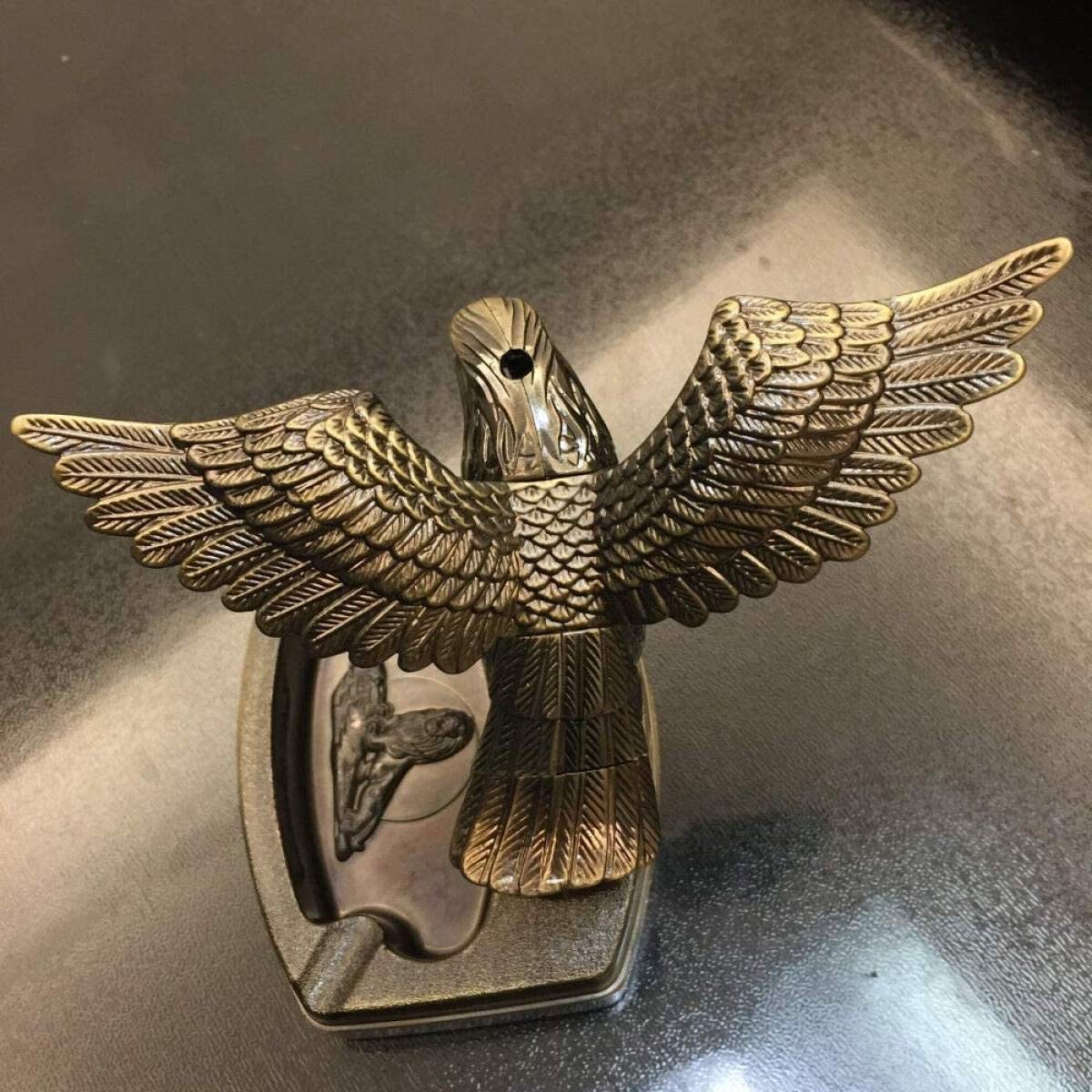 Flying Eagle Refillable Butane Lighter Tabacco Cigarette Cigar Ashtray Ash Tray