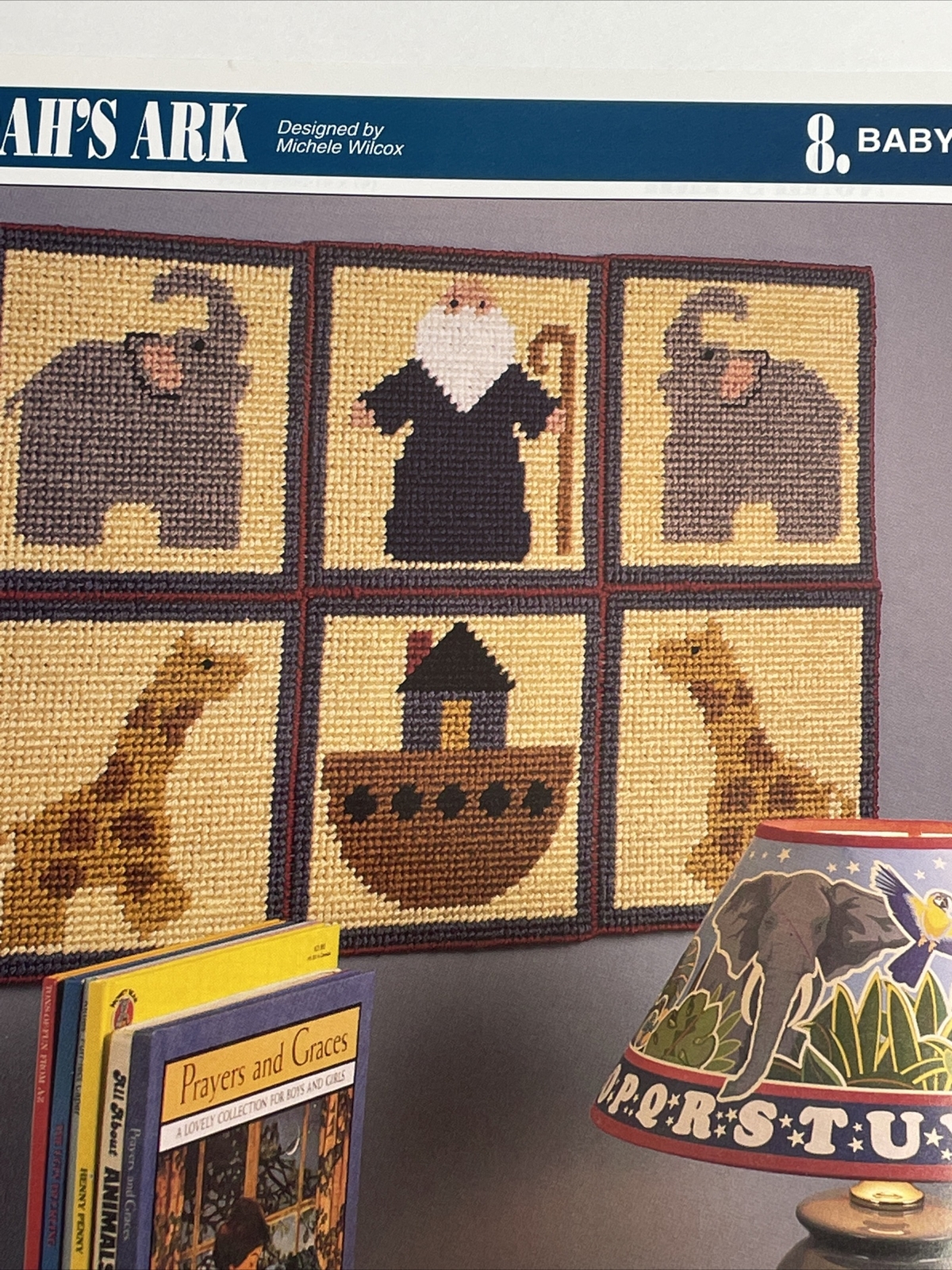 Annie's Attic Noah's Ark Wall Hanging Plastic Canvas Pattern
