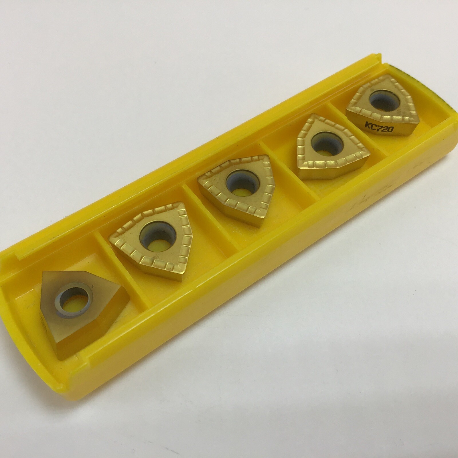 5 pcs KENNAMETAL XCGT070408MDT Carbide Drilling Inserts WCGX07040831 KC720