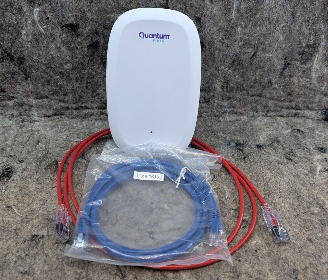 Quantum Fiber Tri Band WiFi 6 Pod Plug In Model # Q9500WK 🔥New/Open Box🔥