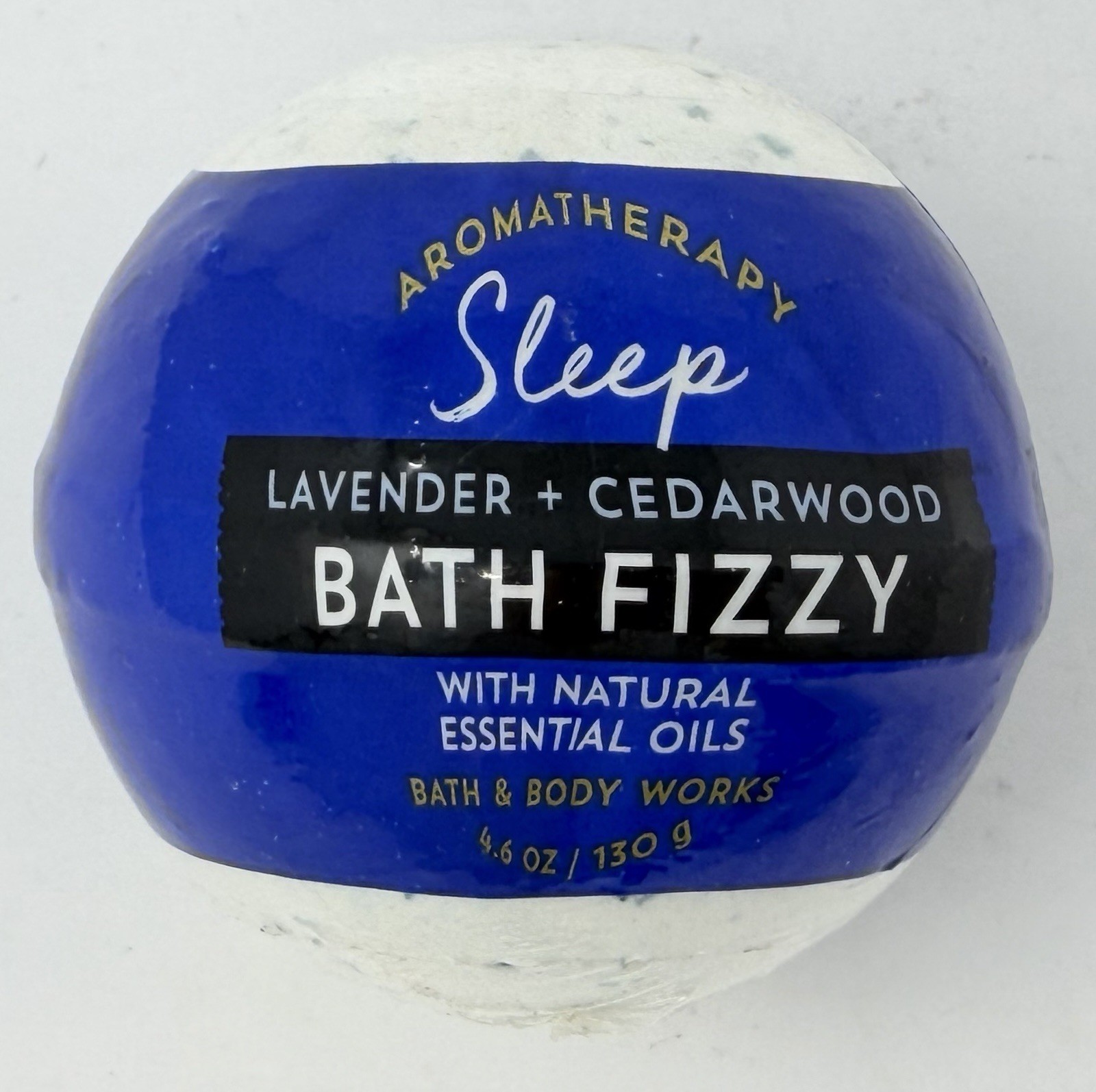 Bath & Body Works Aromatherapy LAVENDER CEDARWOOD Bath Fizzy Bomb 4.6oz RETIRED