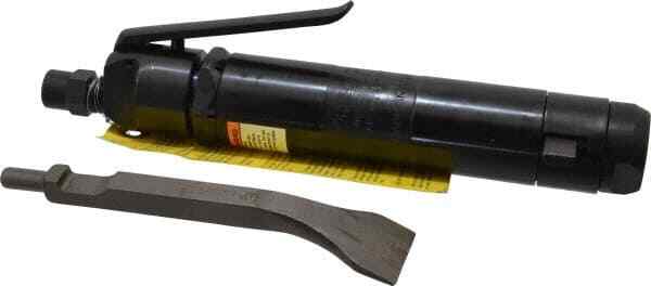 Cleco 4,600 BPM, 1.1" Stroke Length, 1/4 NPTF Inlet, 90 psi, Pneumatic Chisel...