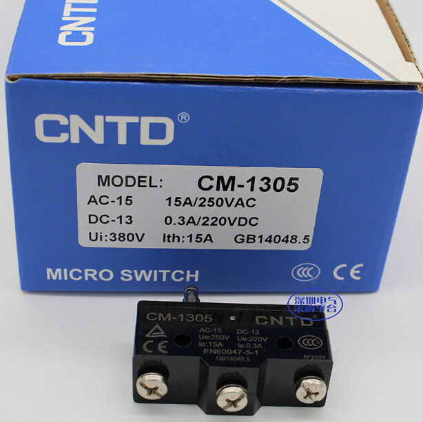 10PCS NEW CNTD CM-1305 CM1305 MICRO SWITCHS  FREE SHIPPING BRAND *CNT
