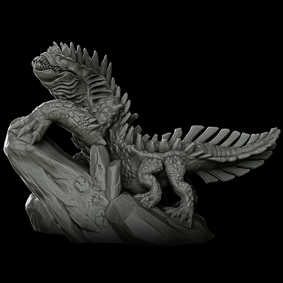Spinebrow Skimmer - Wargaming Miniatures Monster Rocket Pig Games D&D DnD