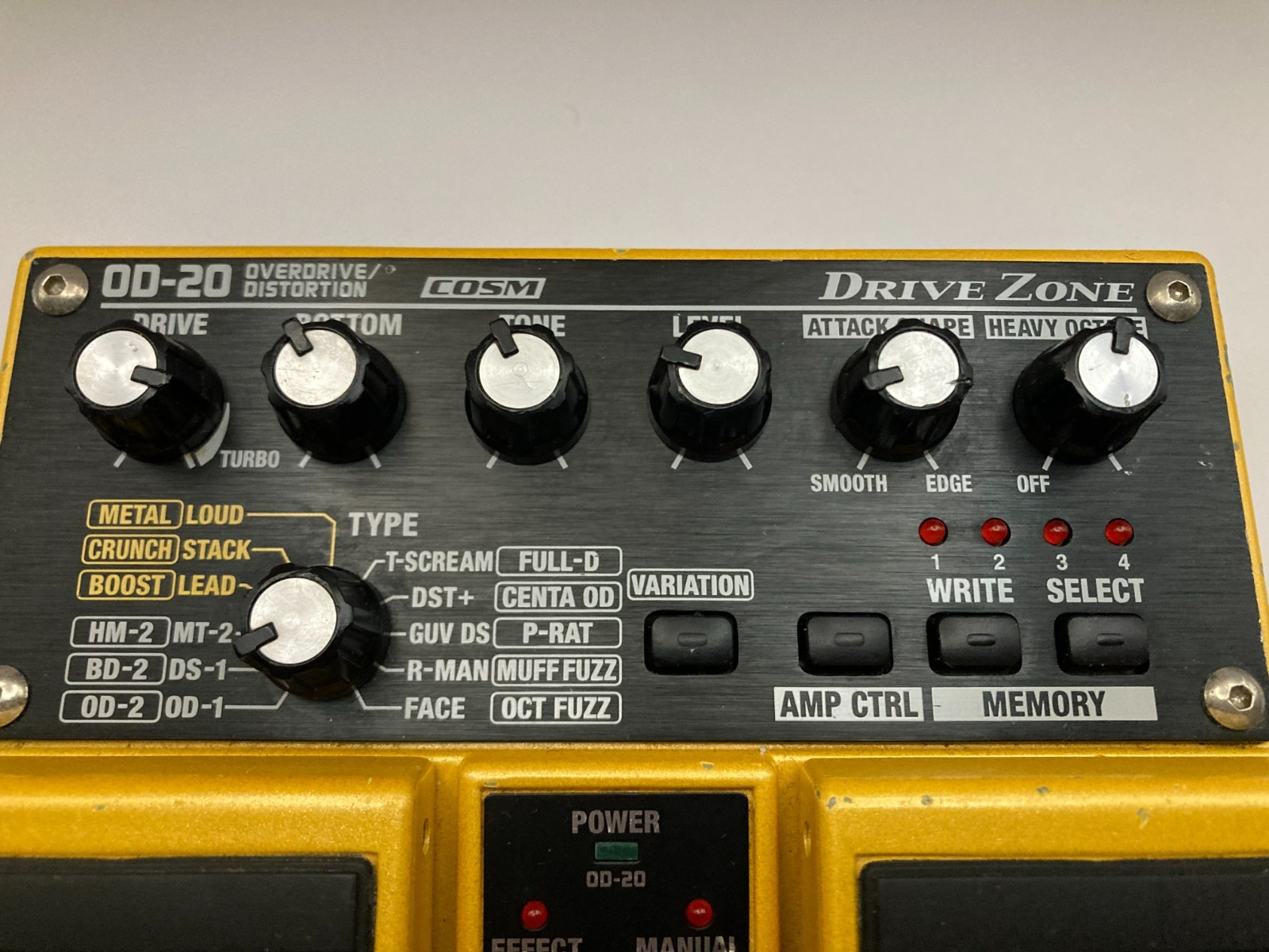 Boss OD-20 Distortion Guitar Effect Pedal Tested Work from Japan