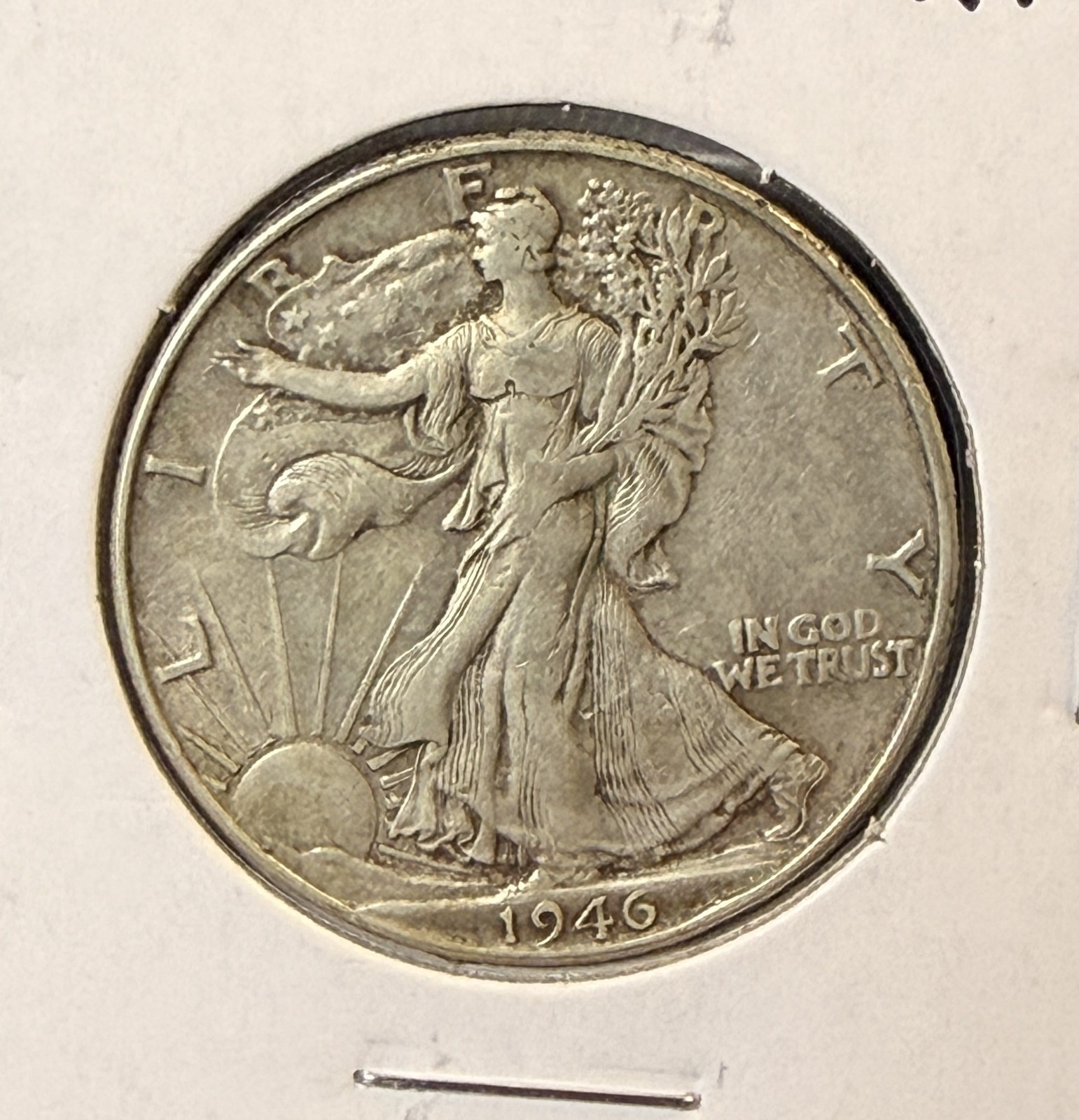 1946 Walking Liberty Half Dollar, Nicely Circulated, (22276)
